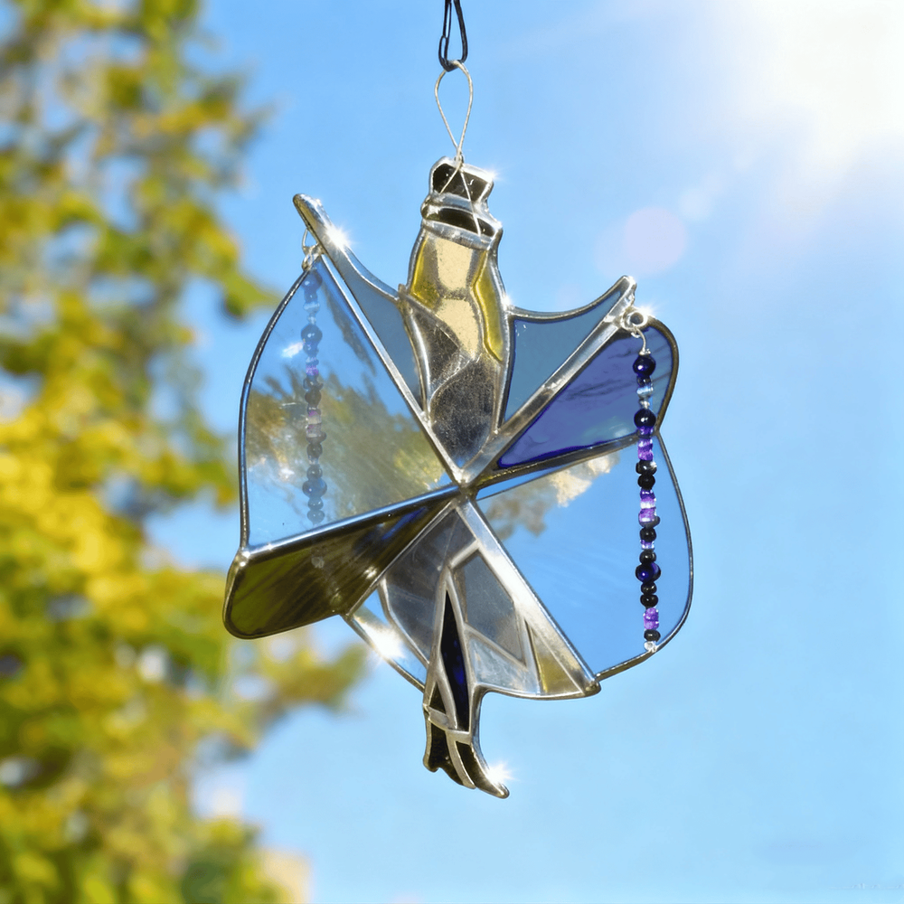 🔥LAST DAY 50% OFF -💃🤘 Handmade Stained Glass Spinner